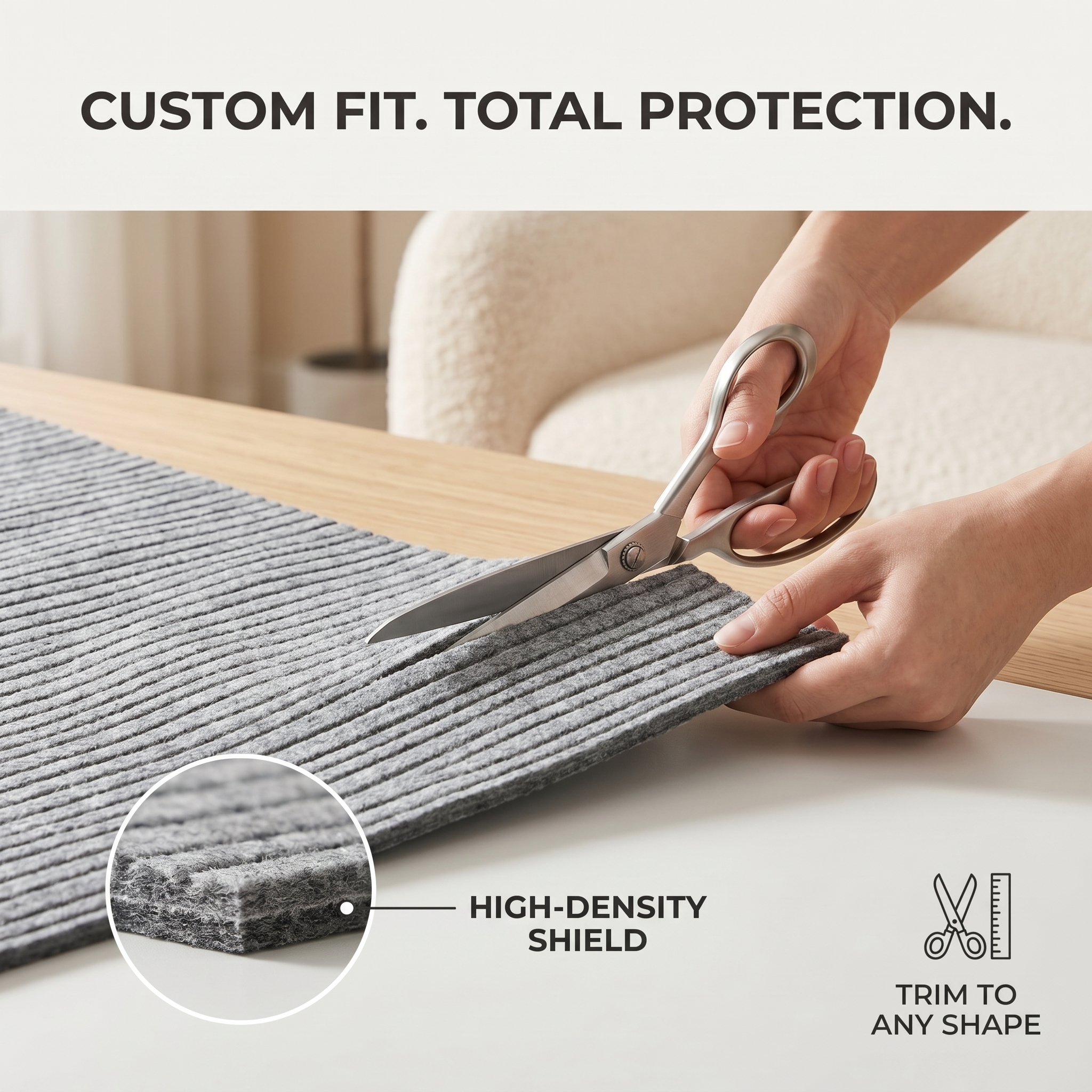 Self-Adhesive Cat Scratch Mat