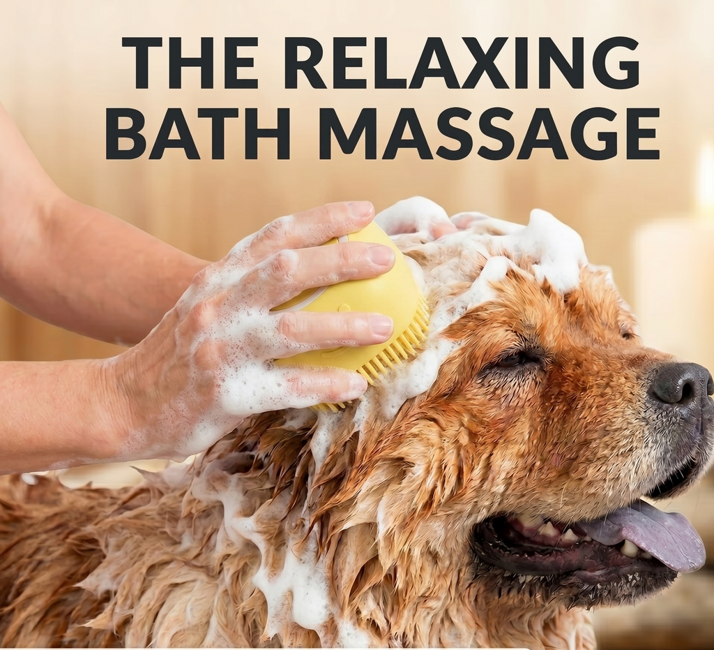 Silicone Pet Bath Brush