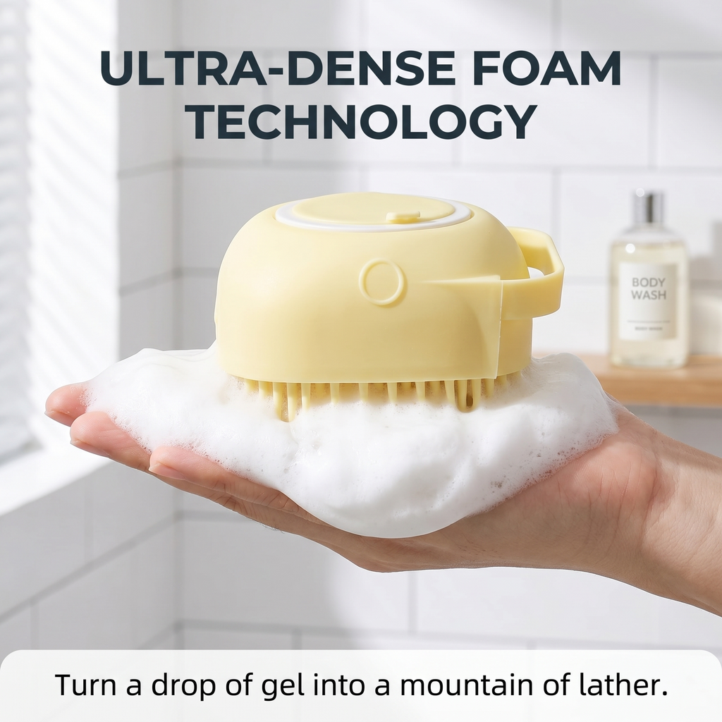 Silicone Pet Bath Brush