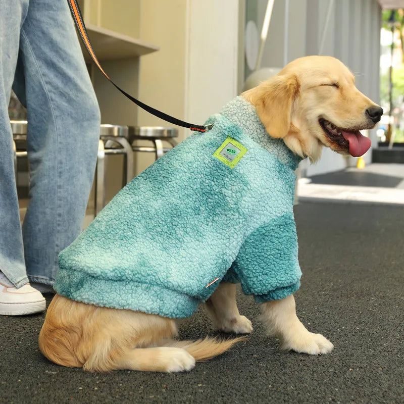 Sherpa Fleece Dog Coat