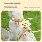 Bee Cat Harness and Lead Set