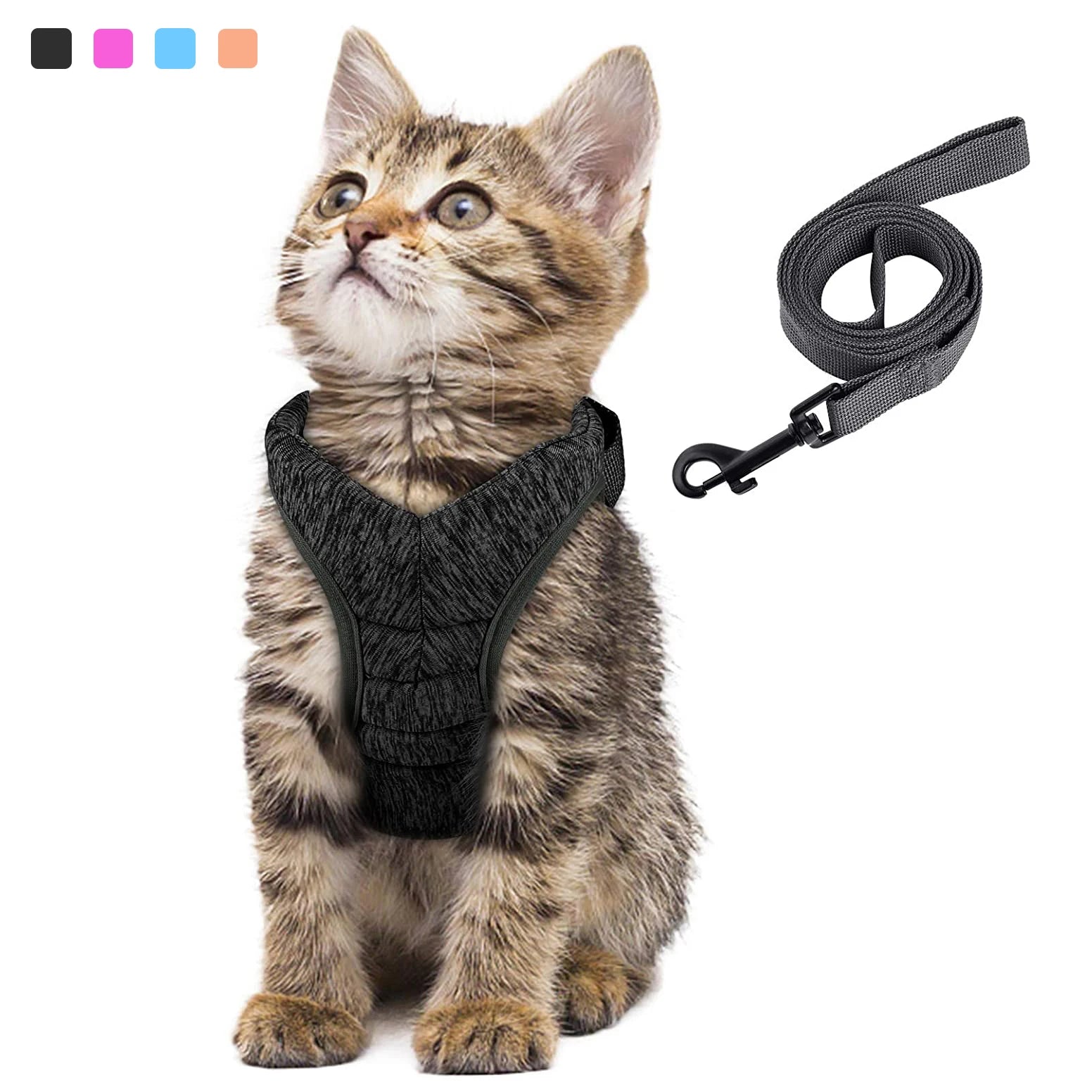 Escape-Proof Cat Harness and Lead Set
