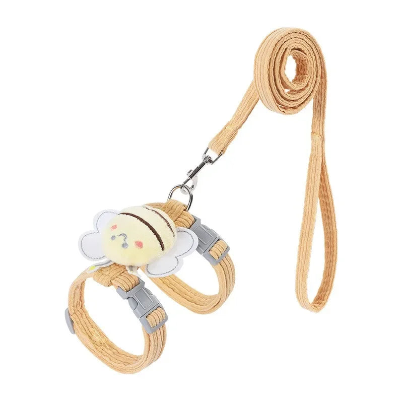 Bee Cat Harness and Lead Set