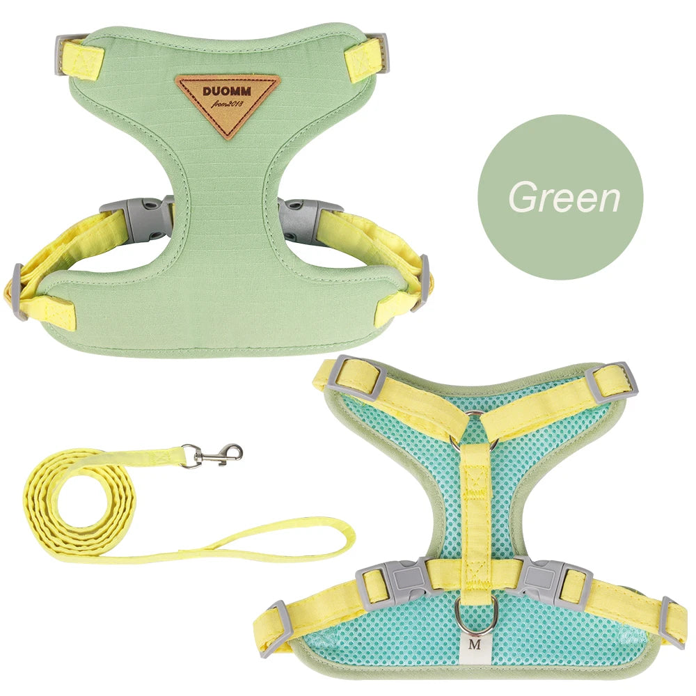 Soft Cat Harness and Lead Set