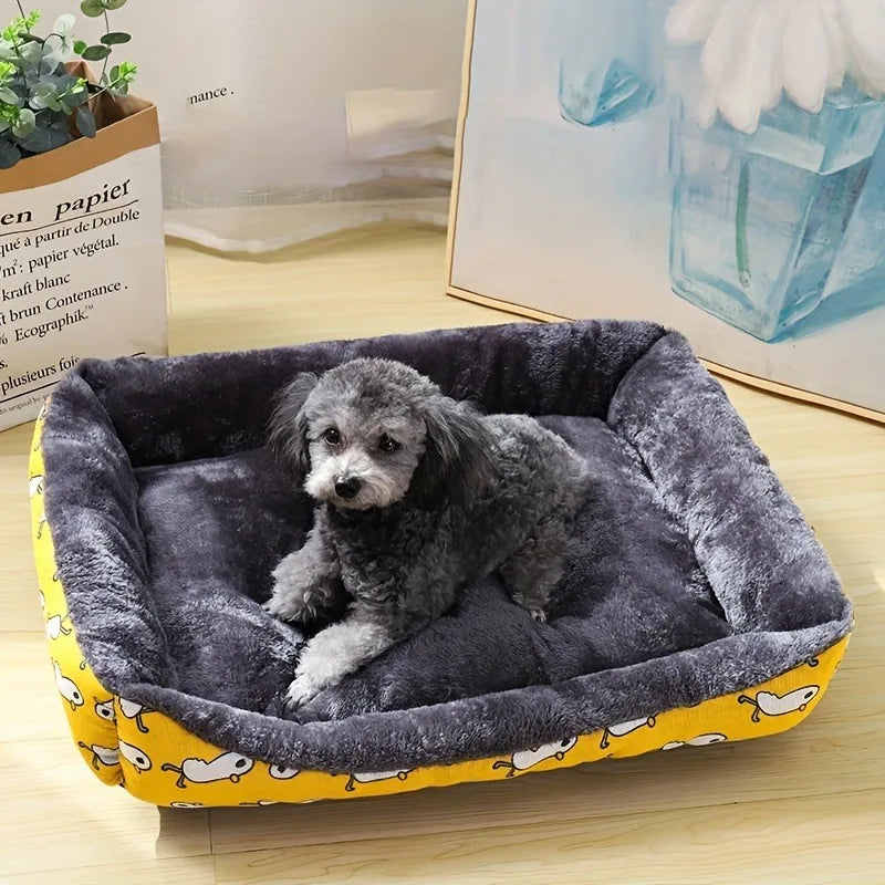 Plush Pet Sofa Bed (Medium and Large Dogs)