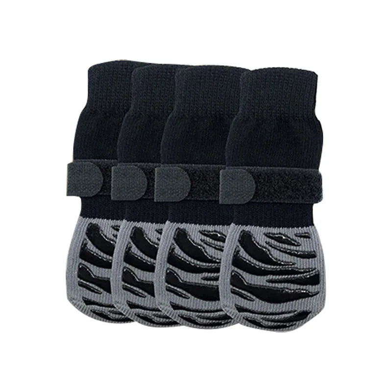 Anti-Slip Dog Socks (4 Pack)