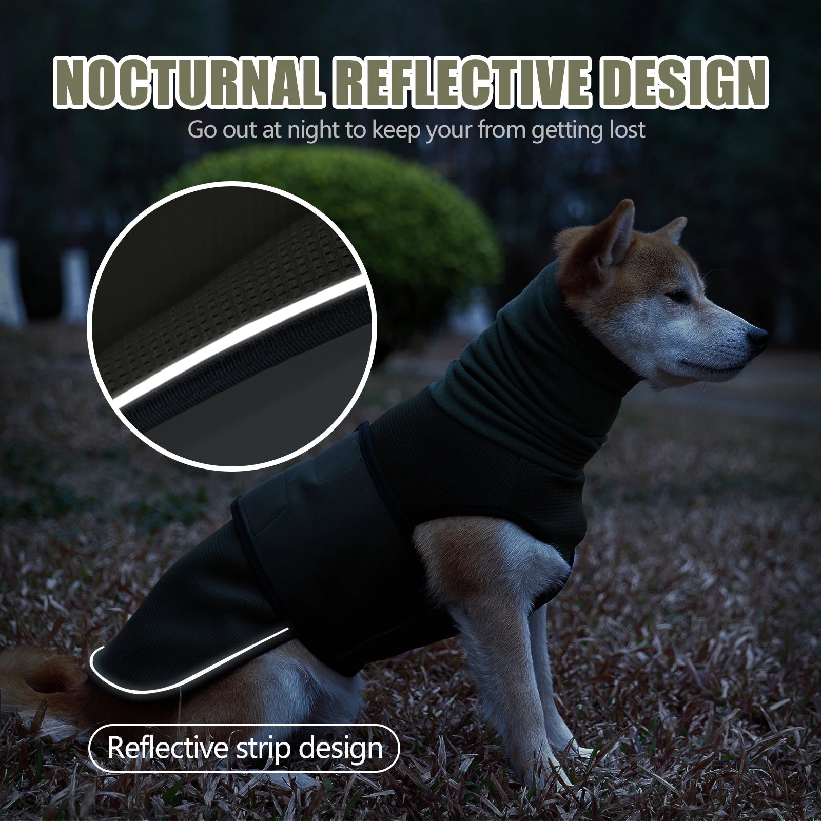 Dog Anxiety Vest with Hood