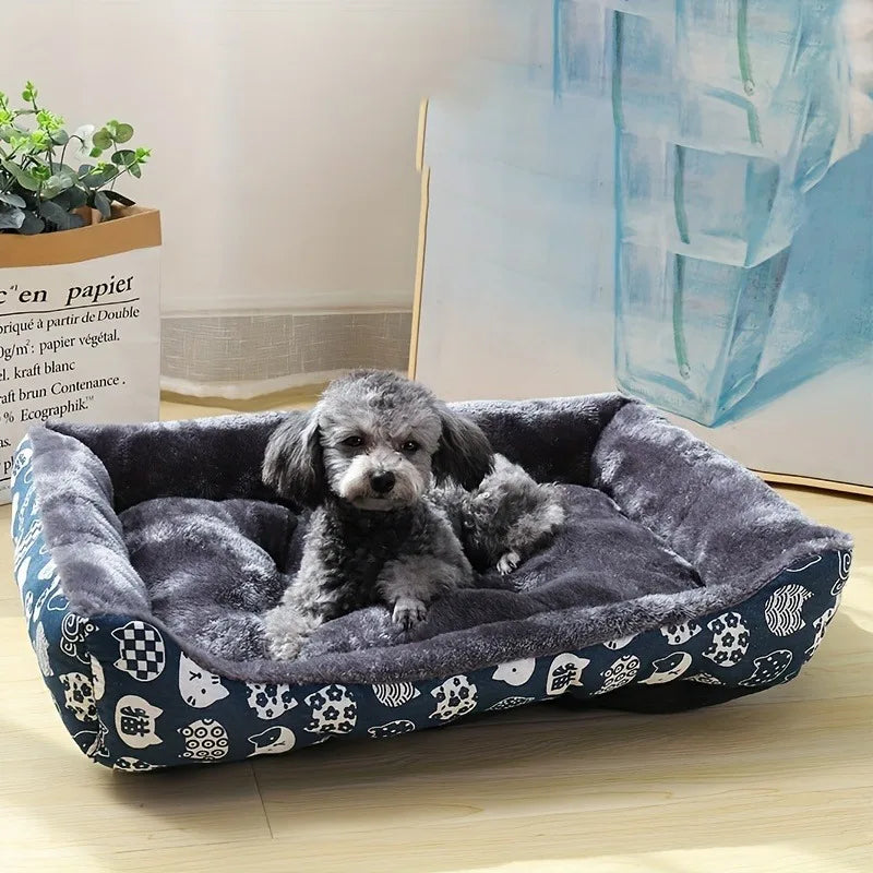 Plush Pet Sofa Bed (Medium and Large Dogs)