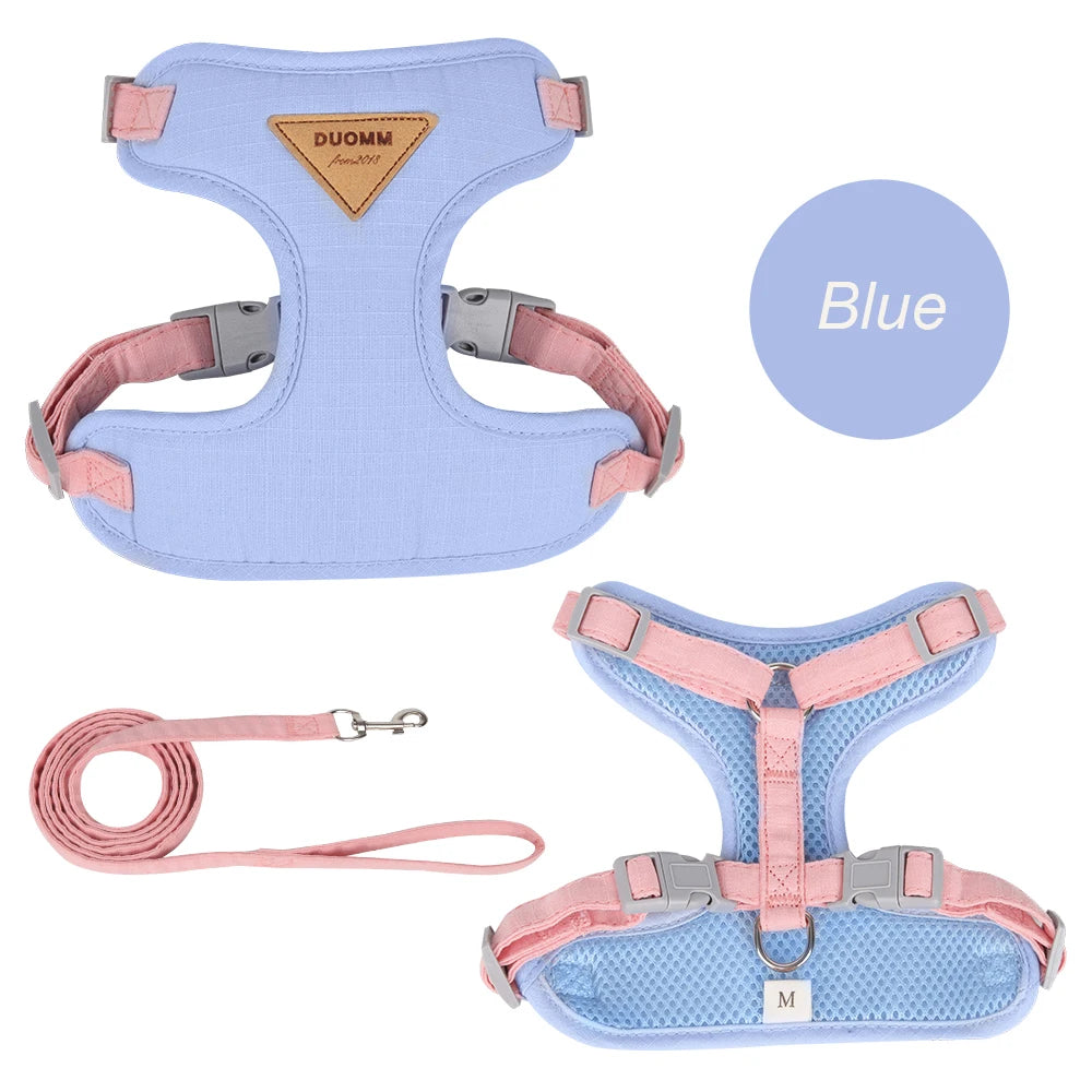 Soft Cat Harness and Lead Set