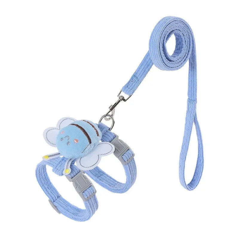 Bee Cat Harness and Lead Set