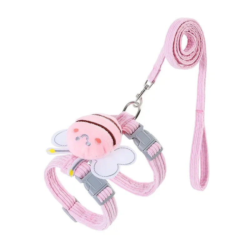 Bee Cat Harness and Lead Set