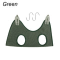 Cat grooming restraint bag for nail cutting and bathing