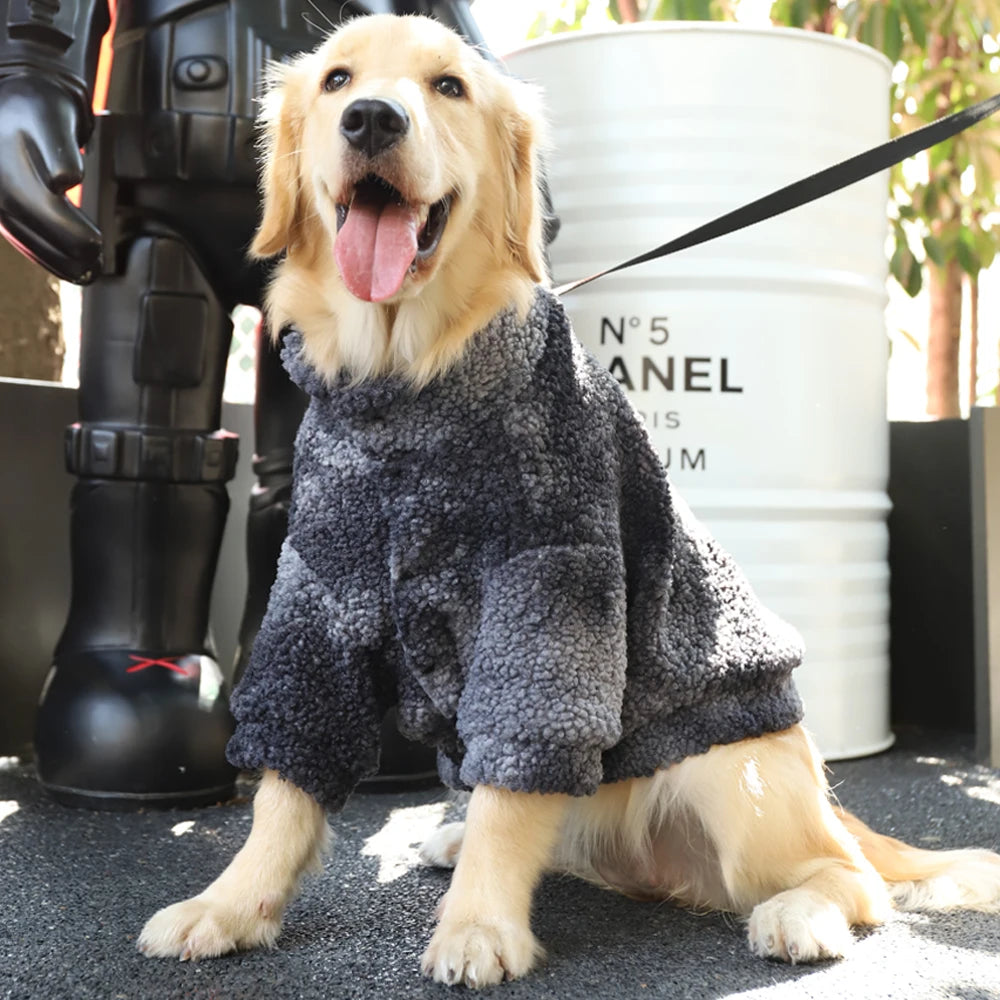 Sherpa Fleece Dog Coat