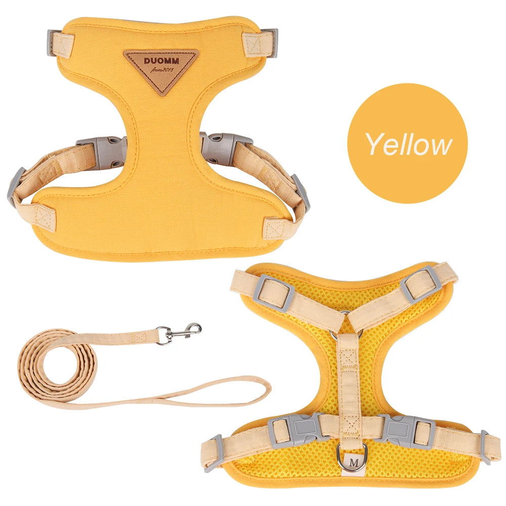 Soft Cat Harness and Lead Set