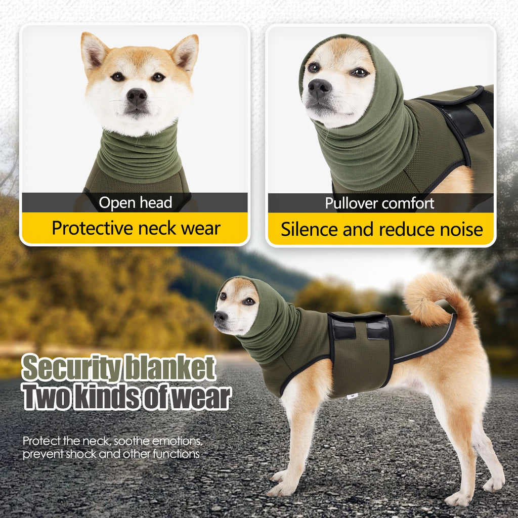 Dog Anxiety Vest with Hood