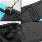 Padded Dog Jacket with Harness Ring