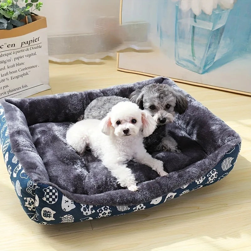 Plush Pet Sofa Bed (Medium and Large Dogs)