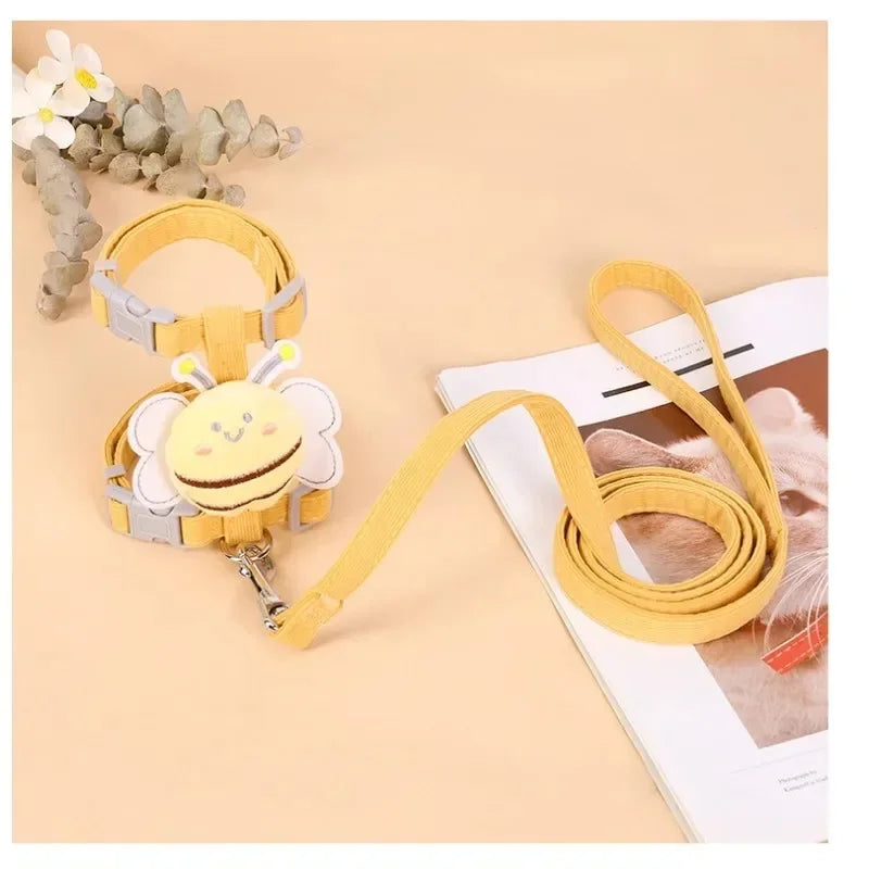 Bee Cat Harness and Lead Set
