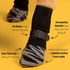 Anti-Slip Dog Socks (4 Pack)