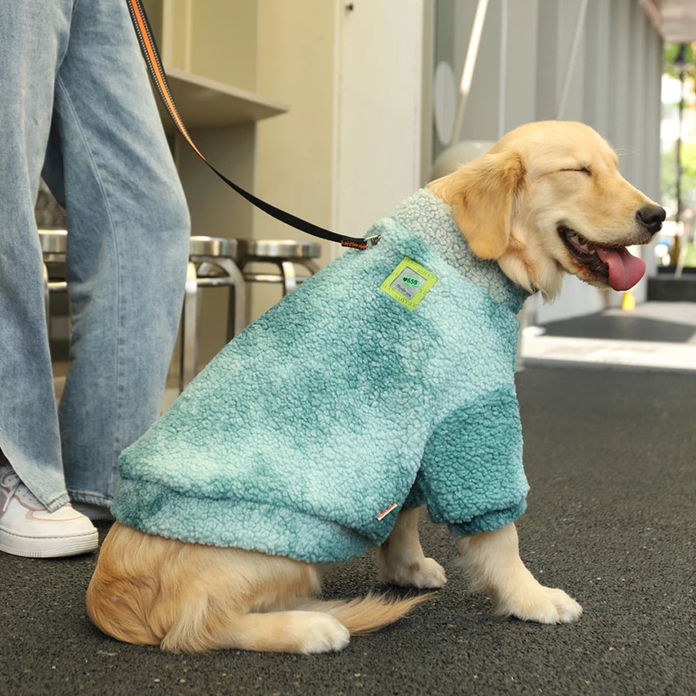 Sherpa Fleece Dog Coat