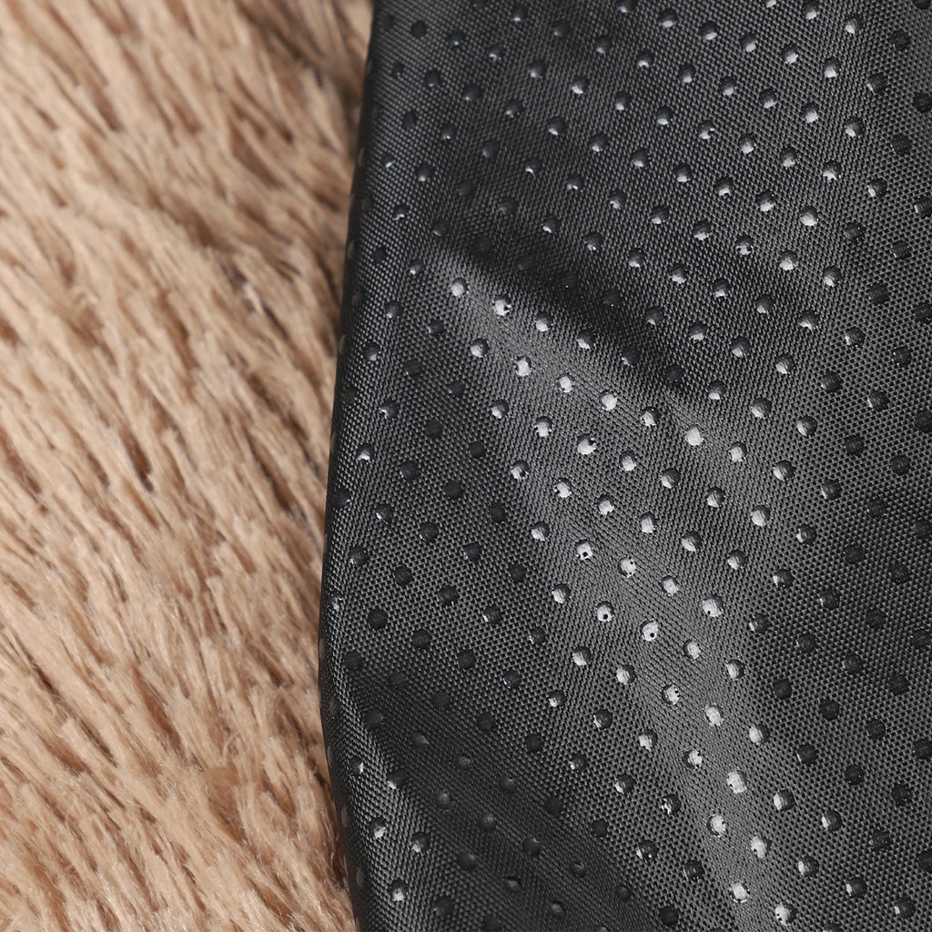 Paw-Shaped Dog Bed with Bolster