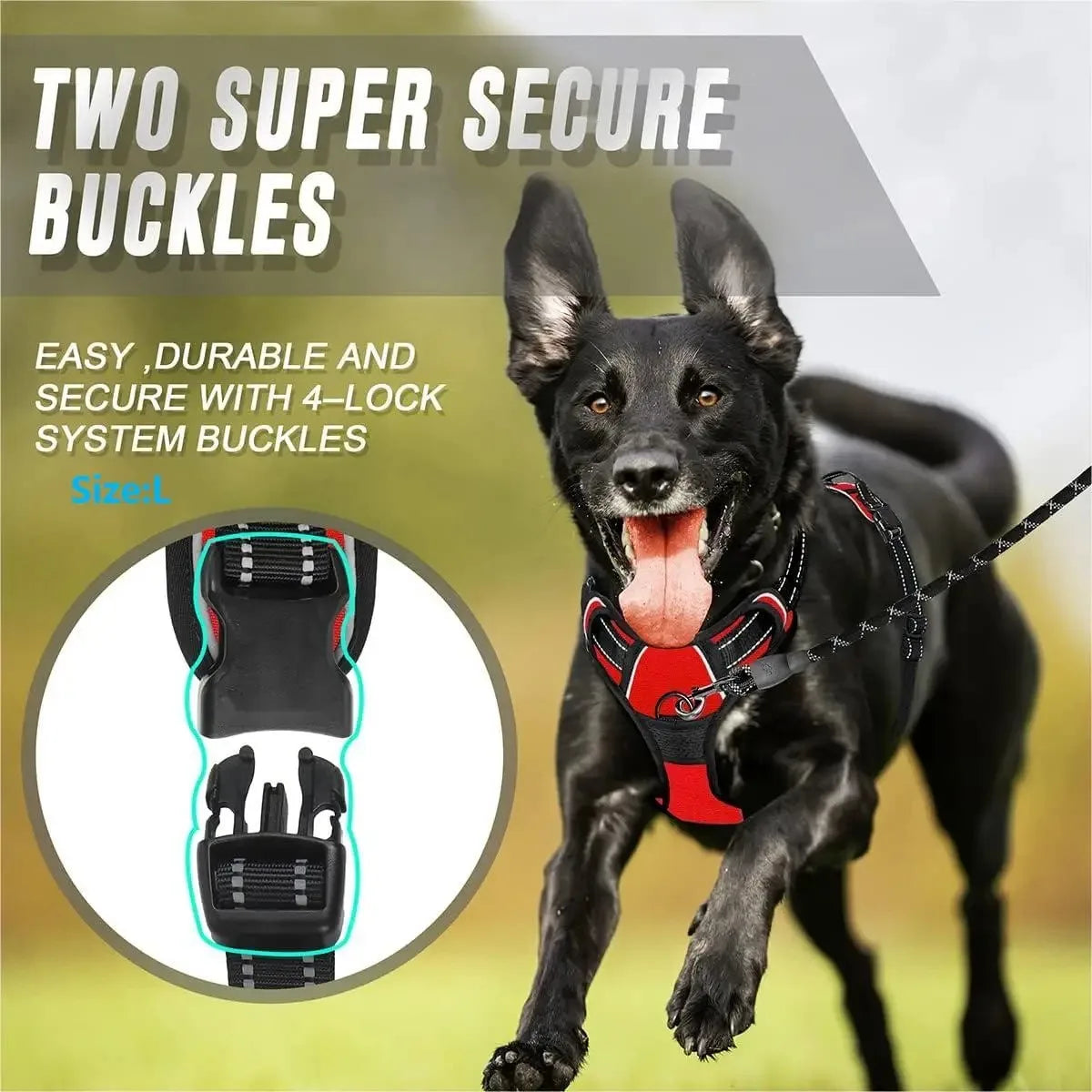 No-Pull Dog Harness with Handle
