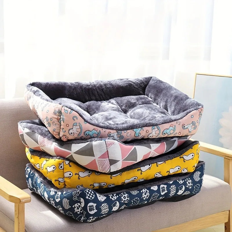 Plush Pet Sofa Bed (Medium and Large Dogs)