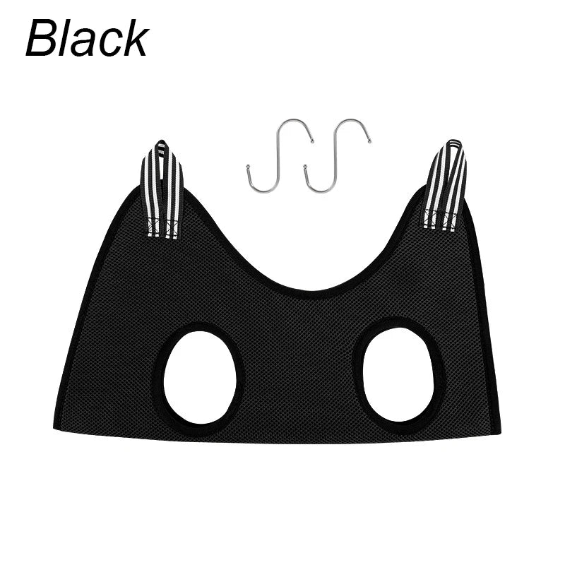 Cat grooming restraint bag for nail cutting and bathing