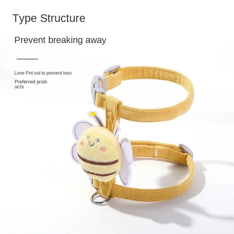 Bee Cat Harness and Lead Set