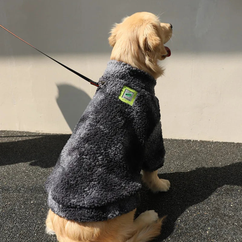 Sherpa Fleece Dog Coat