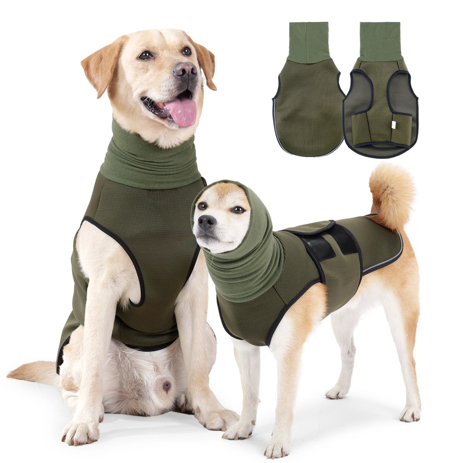 Dog Anxiety Vest with Hood