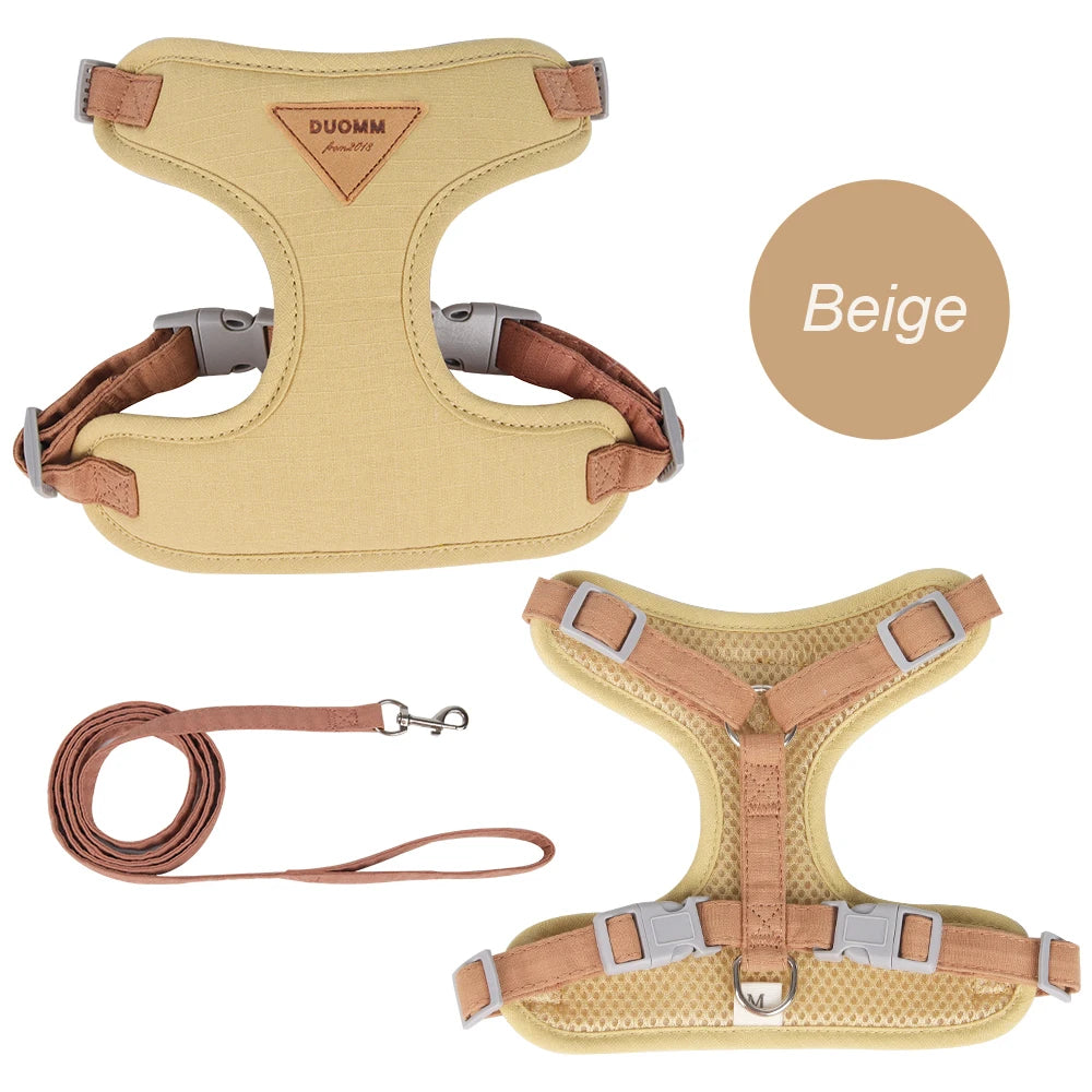 Soft Cat Harness and Lead Set