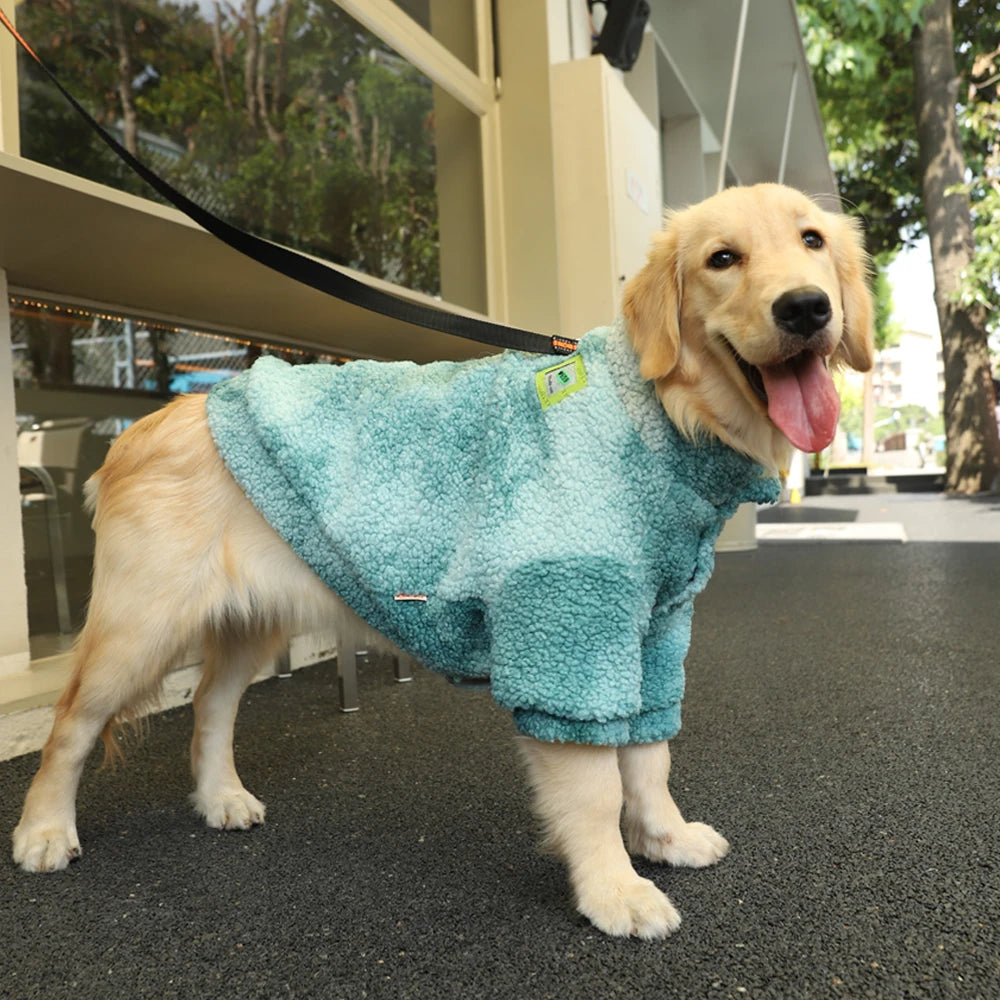 Sherpa Fleece Dog Coat