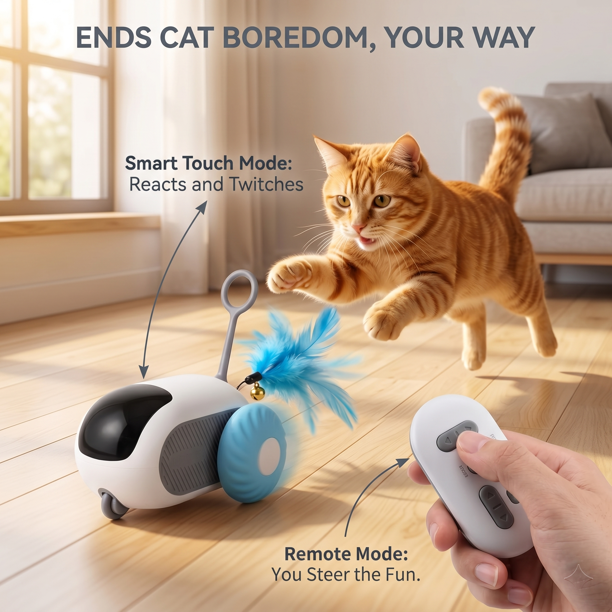 Remote Control Cat Toy Car