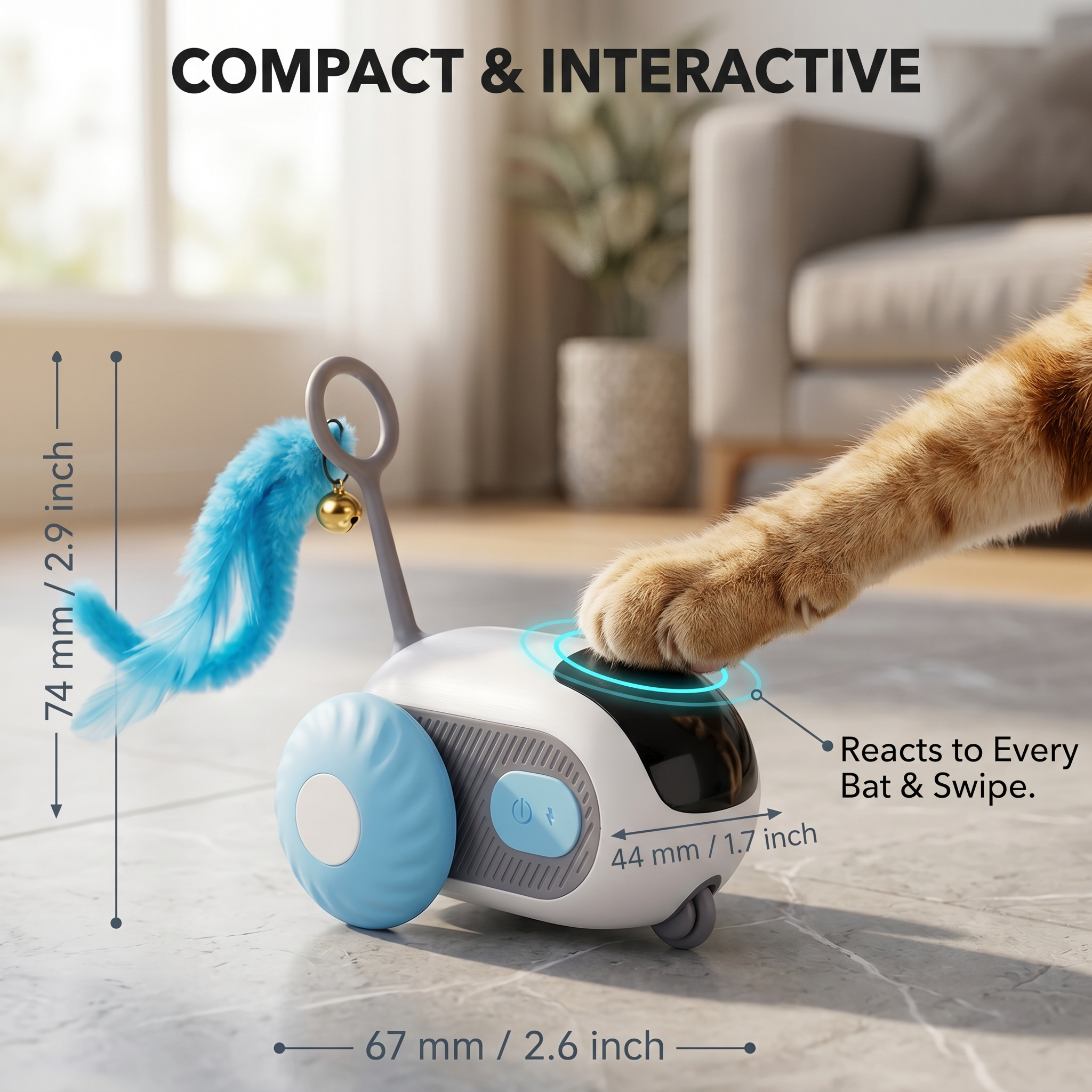 Remote Control Cat Toy Car