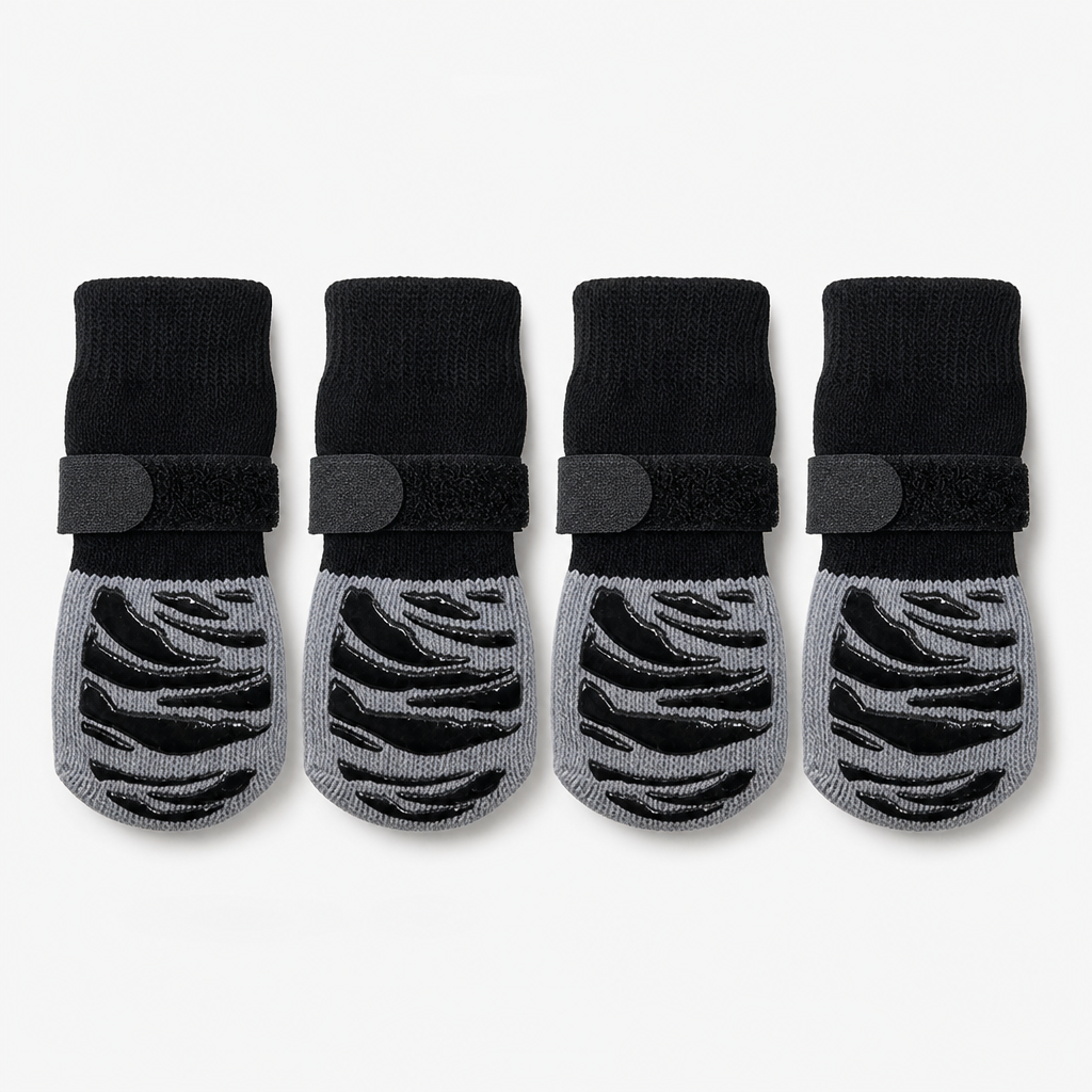 Anti-Slip Dog Socks (4 Pack)