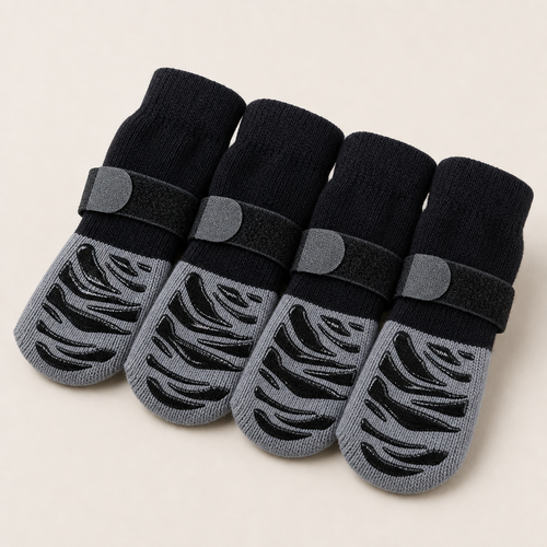 Anti-Slip Dog Socks (4 Pack)