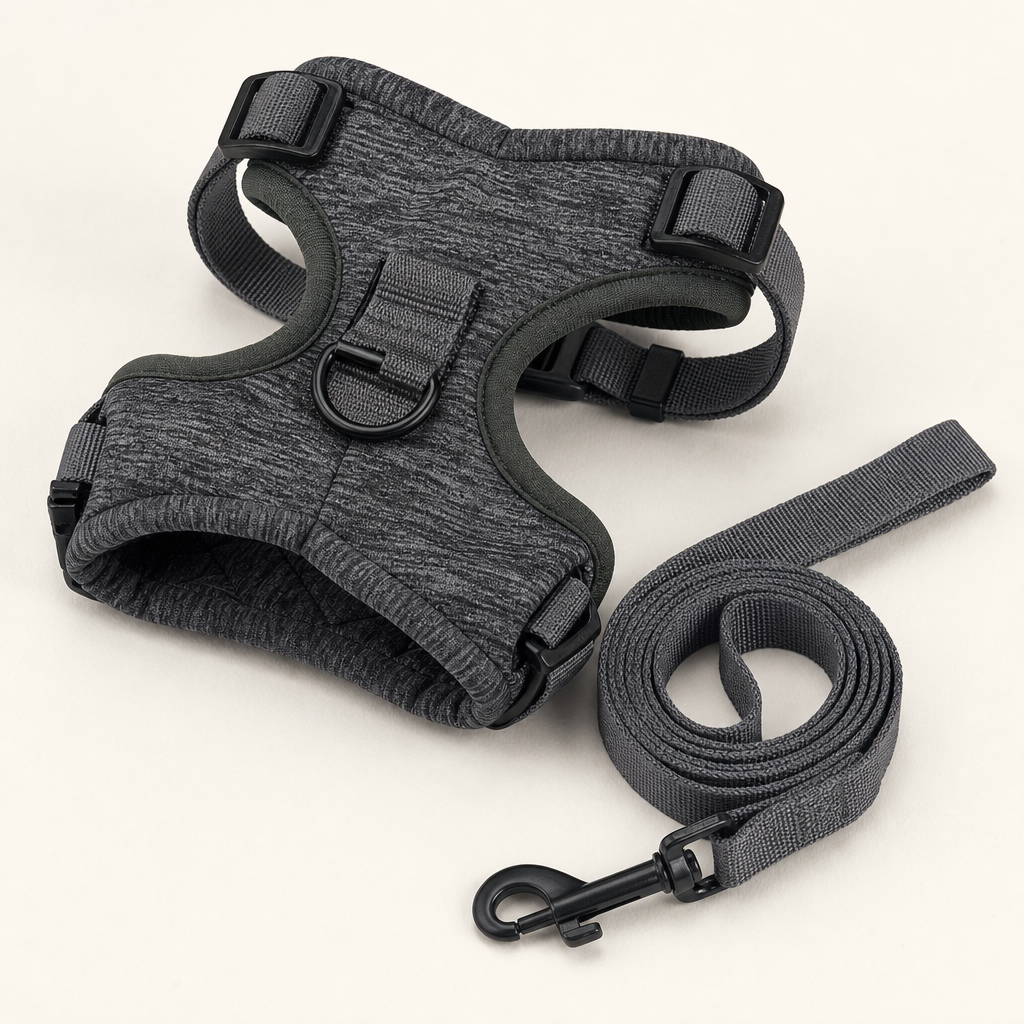 Escape-Proof Cat Harness and Lead Set