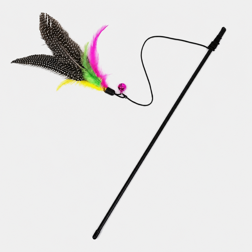 Feather Cat Teaser Wand