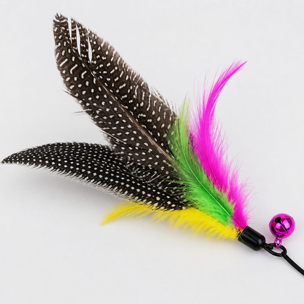 Feather Cat Teaser Wand