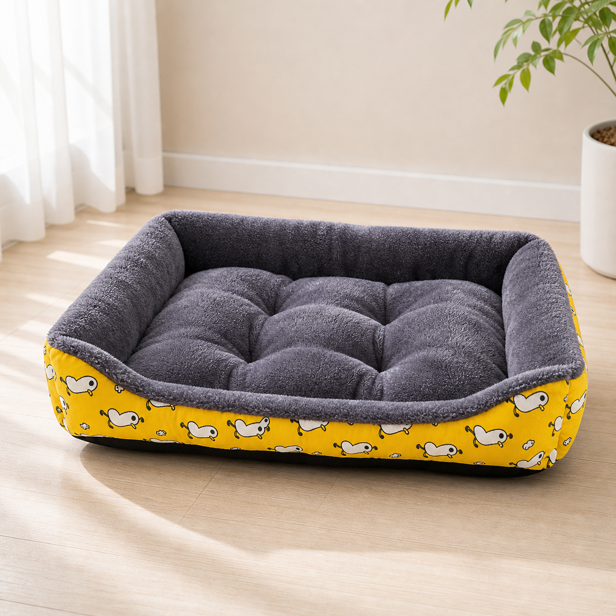 Plush Pet Sofa Bed (Medium and Large Dogs)