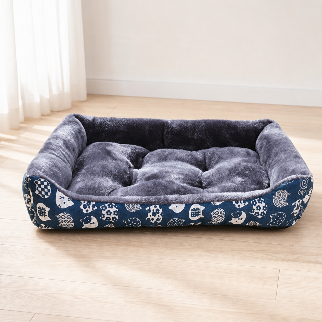 Plush Pet Sofa Bed (Medium and Large Dogs)